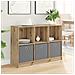 Credenza con cassetto Rovere artigianale 102 x 32 x 73,5 cm - Foto miniatura 2