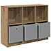 Credenza con cassetto Rovere artigianale 102 x 32 x 73,5 cm - Foto miniatura 5