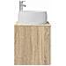 Mobile Lavabo da Parete Rovere Sonoma 49,5 x 44,5 x 66 cm - Foto miniatura 3