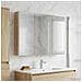 Mobiletto per specchio da bagno Rovere Sonoma - Foto miniatura 2