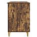Scrivania Rovere Fumo 142,5 x 50 x 75 cm Legno ingegnerizzato - Foto miniatura 5