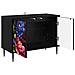 Mobile TV KIEL 69 x 33 x 50,5 cm Rovere Nero - Foto miniatura 3
