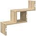 Scaffale da parete Rovere Sonoma 48 x 15 x 42 cm - Foto miniatura 6