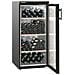 WKB 3212 Cantina Vino Vinothek Classe G Capacità 164 Bottiglie Colore Nero - Foto miniatura 1