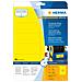 8029, Giallo, Laser, Self-adhesive label, 9,91 cm, 4,23 cm, Germania - Foto miniatura 1