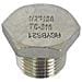 "TAPPO MASCHIO ACCIAIO INOX 1""" - Foto miniatura 1