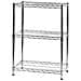 Scaffale Robusto Fin Outdoor Con 3 Piani Cm 36 X 60 X 75 Libreria Heavy In Acciaio Zinco-cromato Per Esterni Kit Archimede - Foto miniatura 4