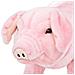 Maialino in Peluche in Piedi Rosa XXL - Foto miniatura 3