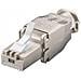 ver Techly Plug Rj45 Cat. 6a Schermato Stp Tooless Con Fermacavo - Foto miniatura 1