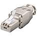 ver Techly Plug Rj45 Cat. 6a Schermato Stp Tooless Con Fermacavo - Foto miniatura 3