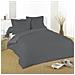 Bella Casa Alicia Hc44820010 Antracite Cotone Copripiumino Matrimoniale 260 X 240 Cm - Foto miniatura 1