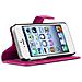 Cadorabo Custodia Compatibile Con Apple Iphone 5 / Iphone 5s / Iphone Se In Rosa Vivo - Coperchio Protettiva Con Chiusura Magnetica, Funzione Stand E Tasca Per Le Carte - Foto miniatura 4