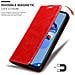 Custodia Compatibile Con Huawei Mate 30 Lite In Rosso Mela - Coperchio Protettiva Con Chiusura Magnetica, Funzione Stand E Tasca Per Le Carte - Foto miniatura 8
