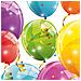 Tovaglioli Carta 2 Veli 33 X 33 Cm, Sparkling Balloons, 20 Pezzi, Multicolore, Pr88150 - Foto miniatura 1