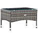 Set Divani Da Giardino 4 Pz Con Cuscini In Polyrattan Grigio - Foto miniatura 2