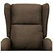 Poltrona Massaggiante Alzapersona Marrone In Tessuto - Foto miniatura 7