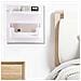 Facile Eco Life Comodino Shelf Accessori Organizer- Montaggio A Parete Auto Stick On Ideale Per Occhiali Isolamento Auricolare Telefono Cellulare Caricabatteria Manicure Kit - Foto miniatura 3