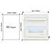 Facile Eco Life Comodino Shelf Accessori Organizer- Montaggio A Parete Auto Stick On Ideale Per Occhiali Isolamento Auricolare Telefono Cellulare Caricabatteria Manicure Kit - Foto miniatura 2