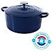 Pentole Bk H6074.524 Casseruola In Ghisa Bk Bourgogne - Rotonda - 24 Cm - 4.2l - Rivestimento Smaltato - Coperchio Con Anelli - Foto miniatura 1