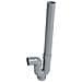 Sifone Monotesta Sp5001 - Pvc - Lavatrice - Uscita Orizzontale - Da Incollare - Foto miniatura 1