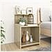 Comodini 2pz Rovere Sonoma 40x35x60 cm in Legno Multistrato - Foto miniatura 2