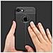 Custodia Compatibile Con Apple Iphone 7 / 7s / 8 / Se 2020 In Nero Profondo - Coperchio Protettivo In Silicone Tpu Con Applicazione Di Finta Pelle Nobile - Foto miniatura 3