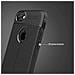 Custodia Compatibile Con Apple Iphone 7 / 7s / 8 / Se 2020 In Nero Profondo - Coperchio Protettivo In Silicone Tpu Con Applicazione Di Finta Pelle Nobile - Foto miniatura 6