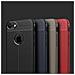 Custodia Compatibile Con Apple Iphone 7 / 7s / 8 / Se 2020 In Nero Profondo - Coperchio Protettivo In Silicone Tpu Con Applicazione Di Finta Pelle Nobile - Foto miniatura 8
