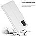 Custodia Compatibile Con Samsung Galaxy A71 In Classy Argento - Coperchio Protettiva Con Chiusura Magnetica, Funzione Stand E Tasca Per Le Carte - Foto miniatura 7