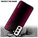 Custodia Compatibile Con Samsung Galaxy S21 5g - Ottica A Strisce In Cremisi Rosa - Coperchio Protettivo In Vetro Temperato E Silicone Tpu - Foto miniatura 4