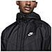 Giacca A Vento Da Uomo Con Cappuccio Windrunner Nero Taglia Xl Cod Da0001-010 - Foto miniatura 3