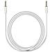 Cavo Audio Ausiliario Doppio Jack Maschio/maschio 3,5 Mm Lunghezza 1 M - Bianco - Foto miniatura 2