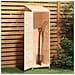 Capanno Da Giardino 55x52x174,5 Cm In Legno Massello Di Abete - Foto miniatura 3