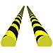 Protezioni Angoli 2pz Giallo E Nero 4x3x100 Cm In Pu - Foto miniatura 1