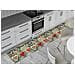 Tappeto Passatoia Cucina Antiscivolo Sottolavello Digitale Fantasie Varie 50x90 Cuori Rosso - Foto miniatura 1