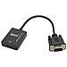 iggual IGG317297 cavo e adattatore video 0,25 m VGA (D-Sub) HDMI Nero - Foto miniatura 2