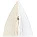 Set Di 2 Cuscini Mindala Lino 50 X 50 Cm Bianco Sporco Scritta - Foto miniatura 10