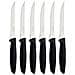 Tramontina Plenus, Set 6 Coltello Da Bistecca Dentato A Punta, Manico Plastica - Foto miniatura 1