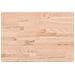 Piano Tavolo 60x40x2,5cm Rettangolare Legno Massello Di Faggio - Foto miniatura 2