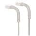 Cavo Di Rete Patch In Rame Cat. 6a F /ftp Pieghevole Flexiboot Slim Grigio 1 M - Foto miniatura 3