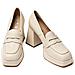Greta Formal Scarpe Eleganti Pelle Scarpe Donna Beige Eu 41, 57101810 Nu - Foto miniatura 3
