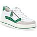 Leisure Trainers White Sneakers Pelle Scarpe Donna Bianco Eu 40, D1c00-80 - Foto miniatura 1