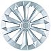 Set 4 Copricerchi 14'' Alulook Fame Silver - Foto miniatura 1