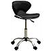 323674 - Salon Spa Stool Black Faux Leather - Foto miniatura 2