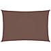 Parasole A Vela Oxford Rettangolare 2x5 M Marrone - Foto miniatura 1