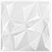 Lusso Casadino -  Pannelli Murali 3d 24 Pz 50x50 Cm Bianchi A Diamante 6 M² - Foto miniatura 1