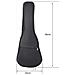 Borsa Premium Per Ukulele Da 21 Pollici - Custodia Imbottita Per Ukulele - Foto miniatura 2