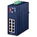 IP30 Industrial 4-port Gigabit Ethernet (10/100/1000) Supporto Power over Ethernet (PoE) Blu - Foto miniatura 1