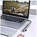 Hub Usb /usb-c Con 1 Usb 3.0 + 6 Usb 2.0 Silver - Foto miniatura 2