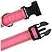 Tagme Collare Per Cani Piccoli Regolabile Riflettente In Nylon Rosa - Foto miniatura 2